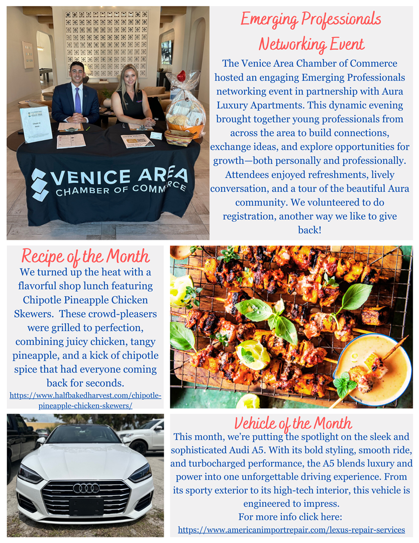 March Newsletter - American Import Auto